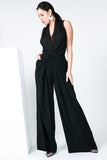 Pleated Front Wide Leg Trousers