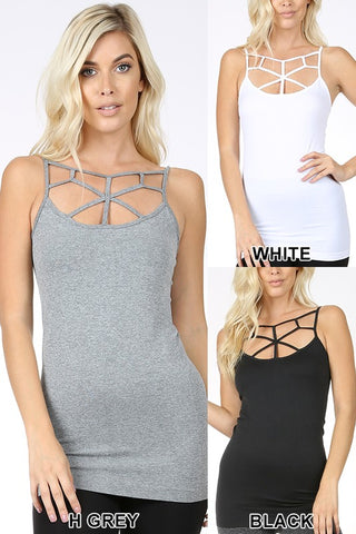 Seamless Criss Cross Cami