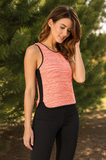 Neon Tweed Tank Top