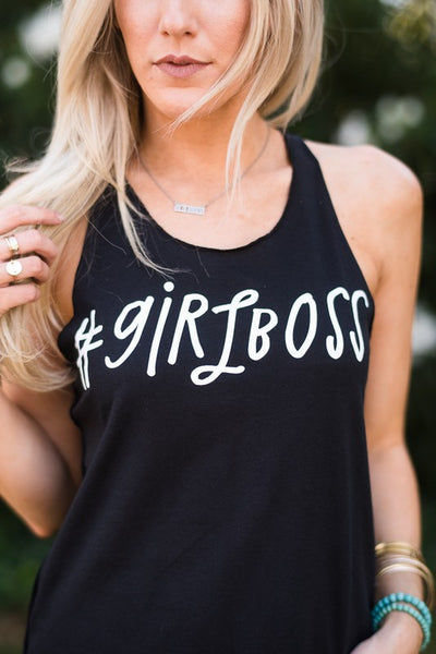 #GirlBoss Girl Boss Graphic Tank