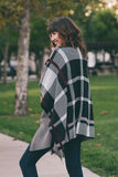 Plaid Poncho