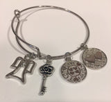 Bangle Bracelets with Charms
