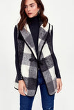 Brushed Buffalo Check Toggle Vest