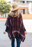 Plaid Poncho