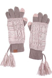 CC Two Tone Double Layer Gloves