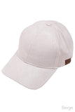 CC Suede Baseball Hat