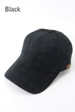 CC Suede Baseball Hat