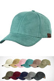 CC Suede Baseball Hat