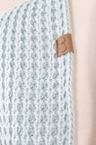 CC Chunky knit Sherpa Fur Infinity Scarf