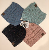 CC Brand Messy Bun Pony Beanies