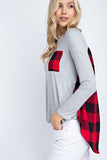 Buffalo Plaid Top