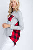 Buffalo Plaid Top