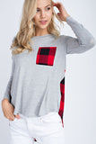 Buffalo Plaid Top