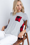 Buffalo Plaid Top