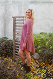 Long Line Marled Dress
