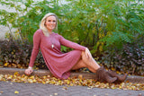 Long Line Marled Dress