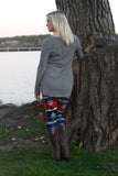 Abstract Ethnic Aztec Print Leggings