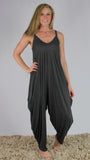Gray Harem Jumpsuit