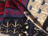 Moose Fair Isle Nordic Knit Scarf