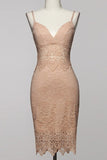 Spaghetti Strap Lace Detailed Dress