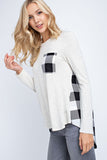 Buffalo Plaid Top