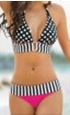 Polka Dot Halter Style Bikini Set