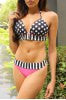 Polka Dot Halter Style Bikini Set