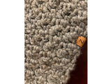 Gray Crochet Throw Blanket
