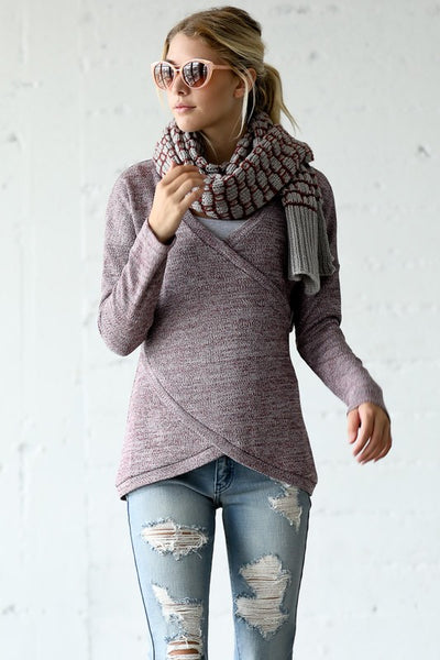 Cross Over Sweater