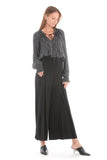 Wide Leg Trouser Crop Pants
