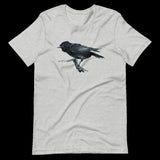 Crow Shirt, Raven T-Shirt, Corvid Unisex Shirts, Gifts for Bird Lovers, Cute Shirt, Crows and Ravens, Birdwatching Gift, Black  Bird Shirt