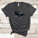 Crow Shirt, Raven T-Shirt, Corvid Unisex Shirts, Gifts for Bird Lovers, Cute Shirt, Crows and Ravens, Birdwatching Gift, Black  Bird Shirt