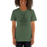 German Shepherd Mom Shirt, German Shepherd Tshirt, Dog mom Unisex Shirt, Dog mom shirt, Dog mom, Gift for dog mom, Dog mom shirt, Dog Gifts