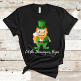Let The Shenanigans Begin Shirt, St Patty's Shamrock Shirt, Leprechaun Shirt, Shamrock Shirt, Irish Tee, Beer Drinking Shirt, Lucky Shirt
