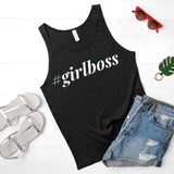 Girlboss Tank, Workout Tank, Gym Shirt, Gift for Her, Boss Babe Shirt, Boss Girl, Strong Women, Gym top, Yoga Shirt, Boss Women, Fitness
