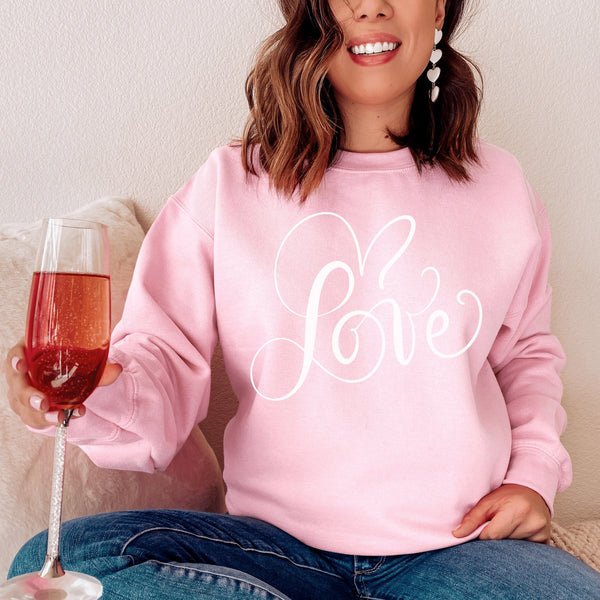 Love Sweatshirt, Love Sweatshirt For Women, Xoxo Sweatshirt For Women, Valentines Day Sweatshirt For Women, Cute Valentines Day Sweatshirt