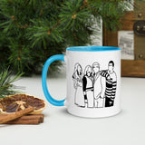 TV Cast Mug, Funny Mug, David Rose Mug, Gift for Her, TV Quote Mug, David Rose Lover, Moira Rose Mug with Color Inside, Alexis Rose Coffee