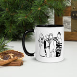 TV Cast Mug, Funny Mug, David Rose Mug, Gift for Her, TV Quote Mug, David Rose Lover, Moira Rose Mug with Color Inside, Alexis Rose Coffee