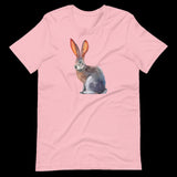 Rabbit Shirt, Hare Shirt, Easter Shirt, Old Fashioned Rabbit Tshirt, Gift for Her, Watercolor Rabbit Shirt, European Hare, Bunny Rabbit Tee