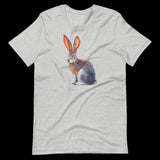 Rabbit Shirt, Hare Shirt, Easter Shirt, Old Fashioned Rabbit Tshirt, Gift for Her, Watercolor Rabbit Shirt, European Hare, Bunny Rabbit Tee