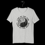 Live By The Sun Love By The Moon Shirt,  Stars Day Night Shirt, Gift for Women, Hiking, Camping Shirt, Sun and Moon Shirt, Sun Moon Stars