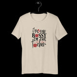 I’m Not Bossy I’m the Teacher Shirt, I’m the Teacher Shirt, Funny Teacher Shirt, Teacher Gift Shirt, Teacher Shirt, Gift for Teacher Shirt