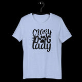 Crazy Dog Lady Shirt, Dog Lover Shirt, Paw Print Shirt, Dog Lovers, Animal Lover Shirt, Dog Shirts, Cute Dog Shirts, Dog Graphic Shirt