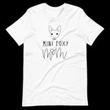 Mini Foxy Mom Shirt, Miniature Fox Terrier Shirt, Dog Mom, Love Dogs, Gifts for Dog Mom, Dog Mom Tee, Fur Mama, Dog Lover, Rescue Dog Mom
