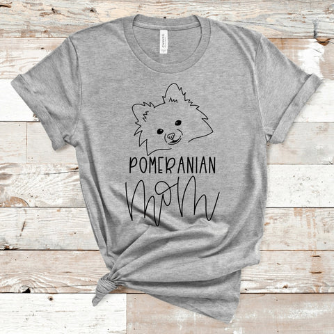 Pom Mom Shirt, Pomeranian Mom Shirt, Pomeranian shirts, Pom dog mom t-shirt, Pomeranian Gifts, Pomeranian mama tshirt, Pomeranian lover Gift