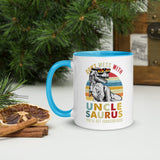 Unclesaurus Mug, Don't Mess With Unclesaurus You'll Get Jurasskicked, Favorite Uncle, Uncle Mug, Uncle Gift, Uncle, Dinosaur Mug
