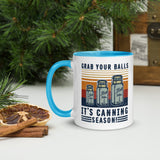 Grab Your Balls It's Canning Season Mug, Kitchen Mug, Mom Life Mug, Cooking Mom Mug, Kitchen Quote Mug, Mom Mug, Nana Coffee Mug