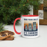 Grab Your Balls It's Canning Season Mug, Kitchen Mug, Mom Life Mug, Cooking Mom Mug, Kitchen Quote Mug, Mom Mug, Nana Coffee Mug