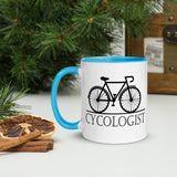 Cycologist Mug, Bicycle Gift, Bike Gift, Bike Coffee Mug, Bicycle Mug, Bicycle Cup, Road Bike, Triathlon Cycling gift, cycling, biking