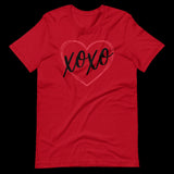 XOXO Shirt, Xoxo Valentines Day Shirts For Woman, Heart Shirt, Cute Valentine Shirt, Cute Valentine Tee, Valentines Day Gift, Xoxo Tee